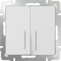 Выключатель  WL01-SW-2G-LED
