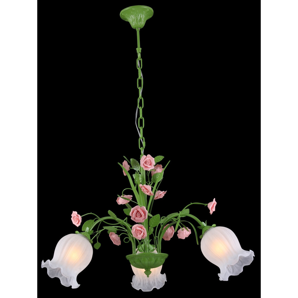 Подвесная люстра Rose ROSE 11470/3C GREEN