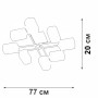 Потолочная люстра V4831-1/8PL