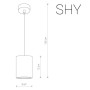Подвесной светильник Shy 9391